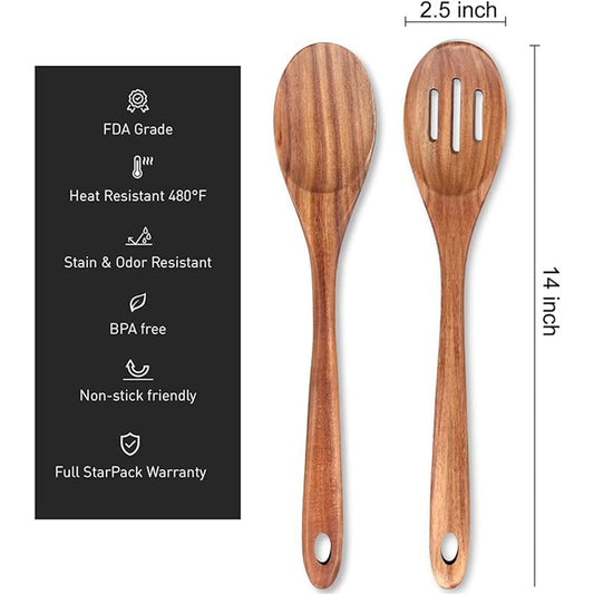 SALAD SPOON SET 2 pcs